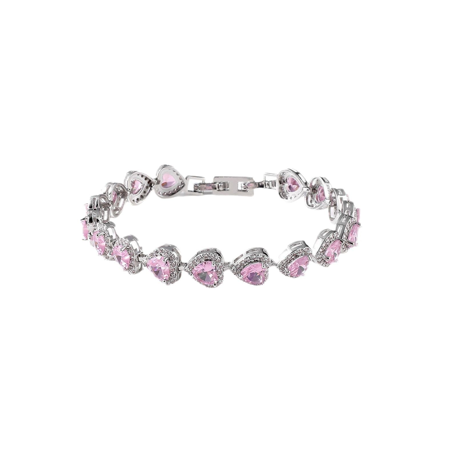Zircon colorful bracelet