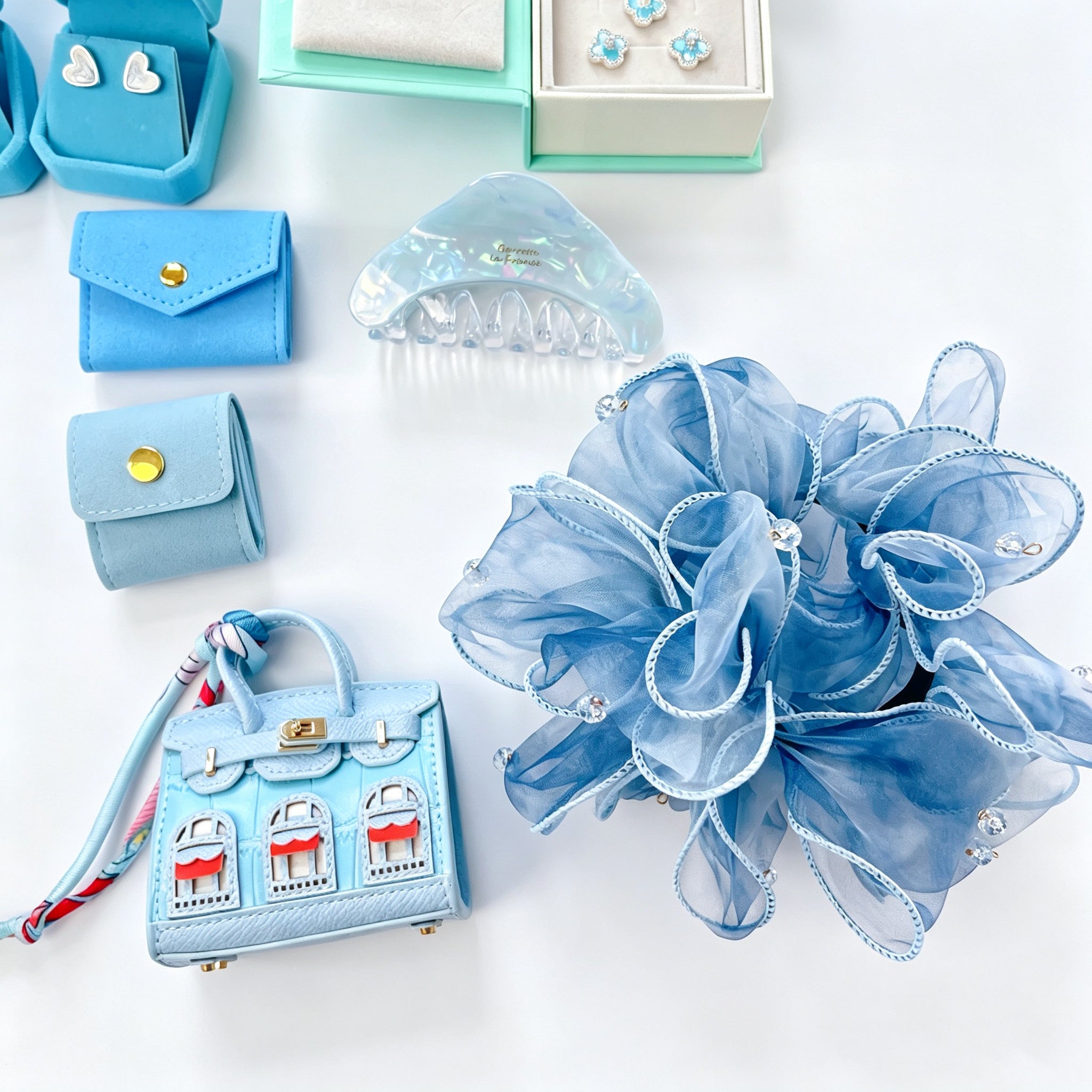 Blue Four Leaf Clover Curated Set