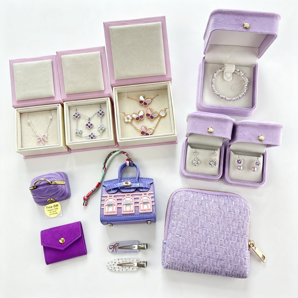 Purple Gemstone Jewelry Curated Set