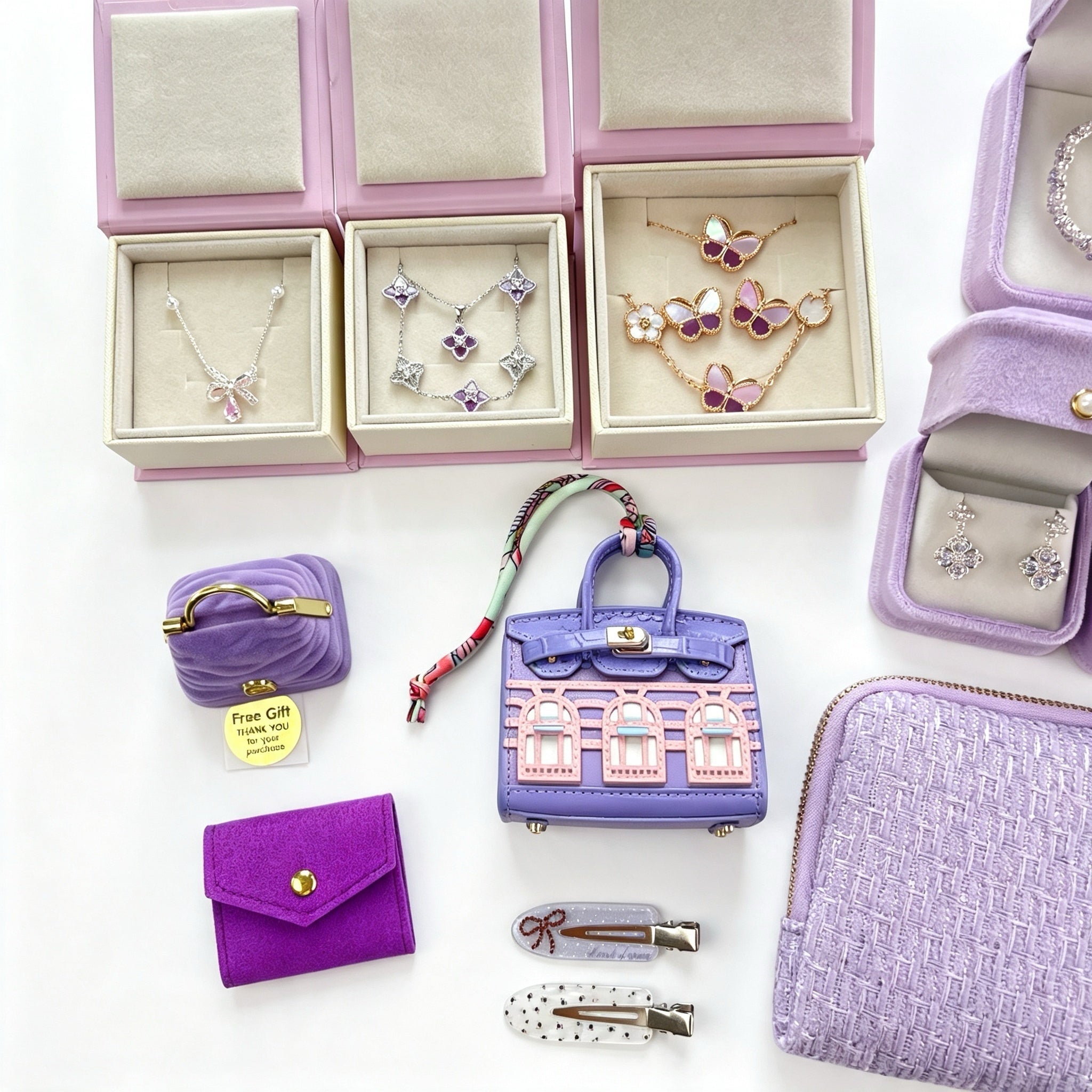 Purple Gemstone Jewelry Curated Set
