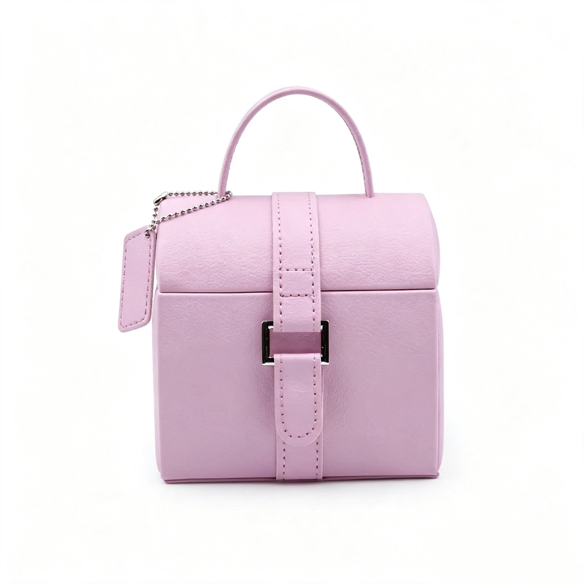 Double‑Layer Pu Leather Jewelry Case
