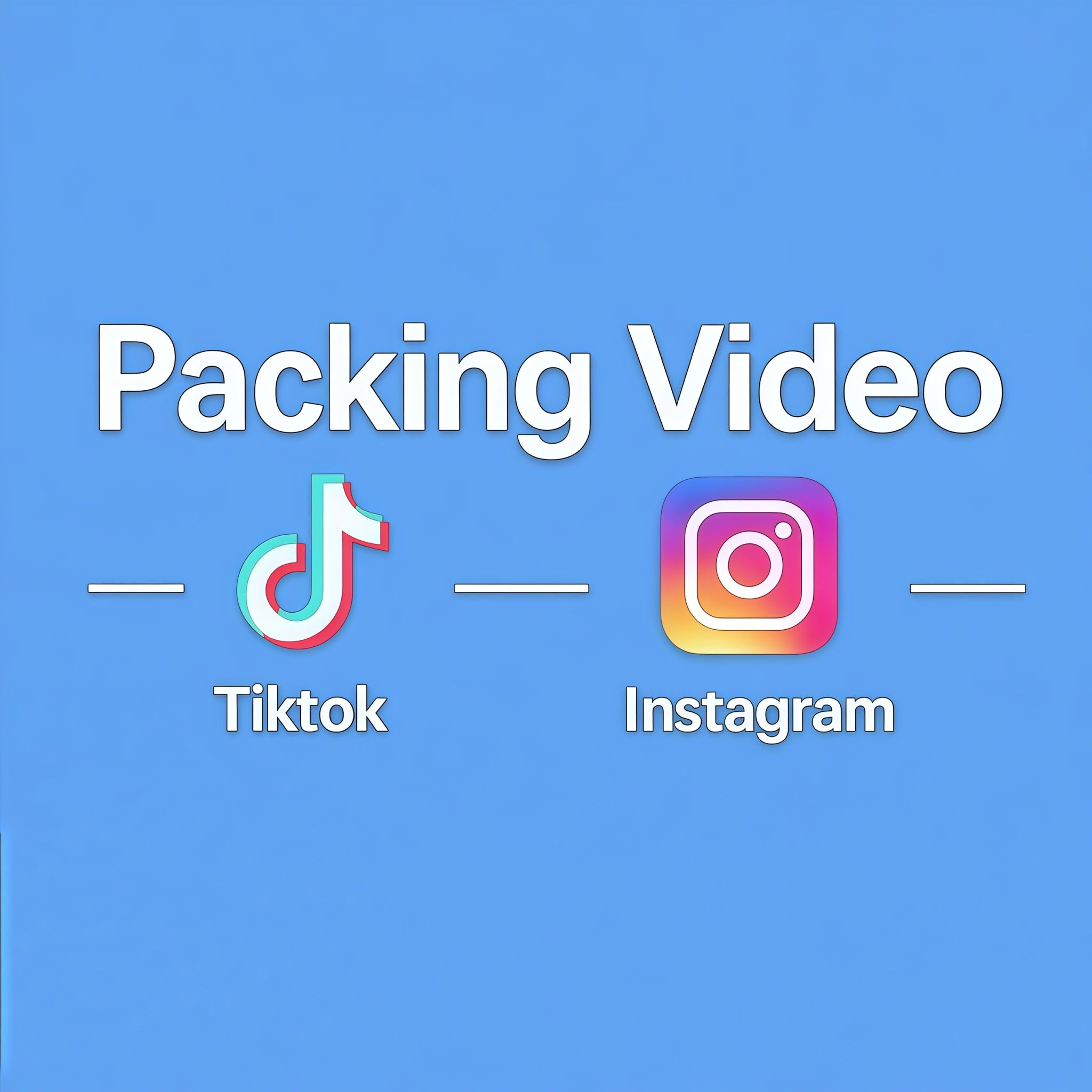 Packing Video of Your Order (1+ Month Waiting Time)