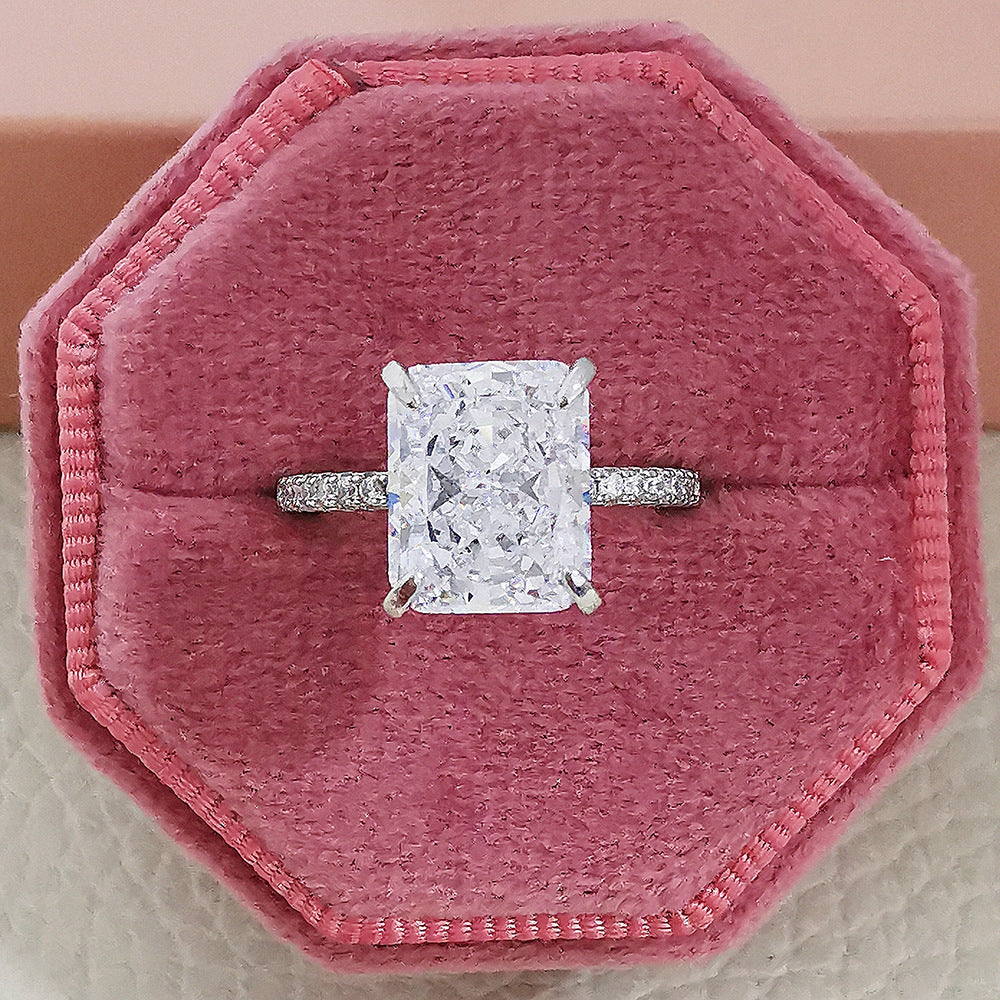 Ice flower cutting ring