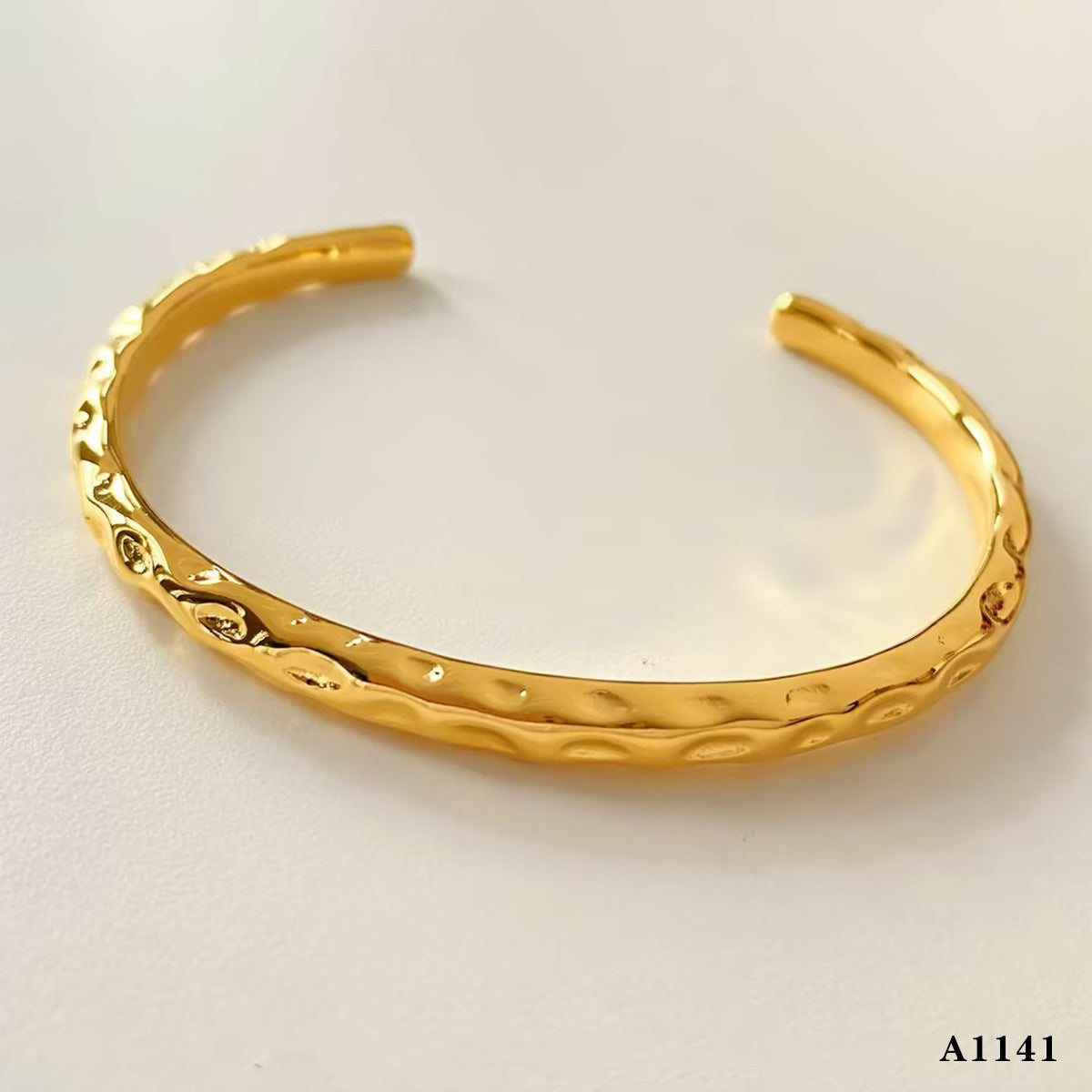 Stackable Irregular Texture Love Bracelet suit