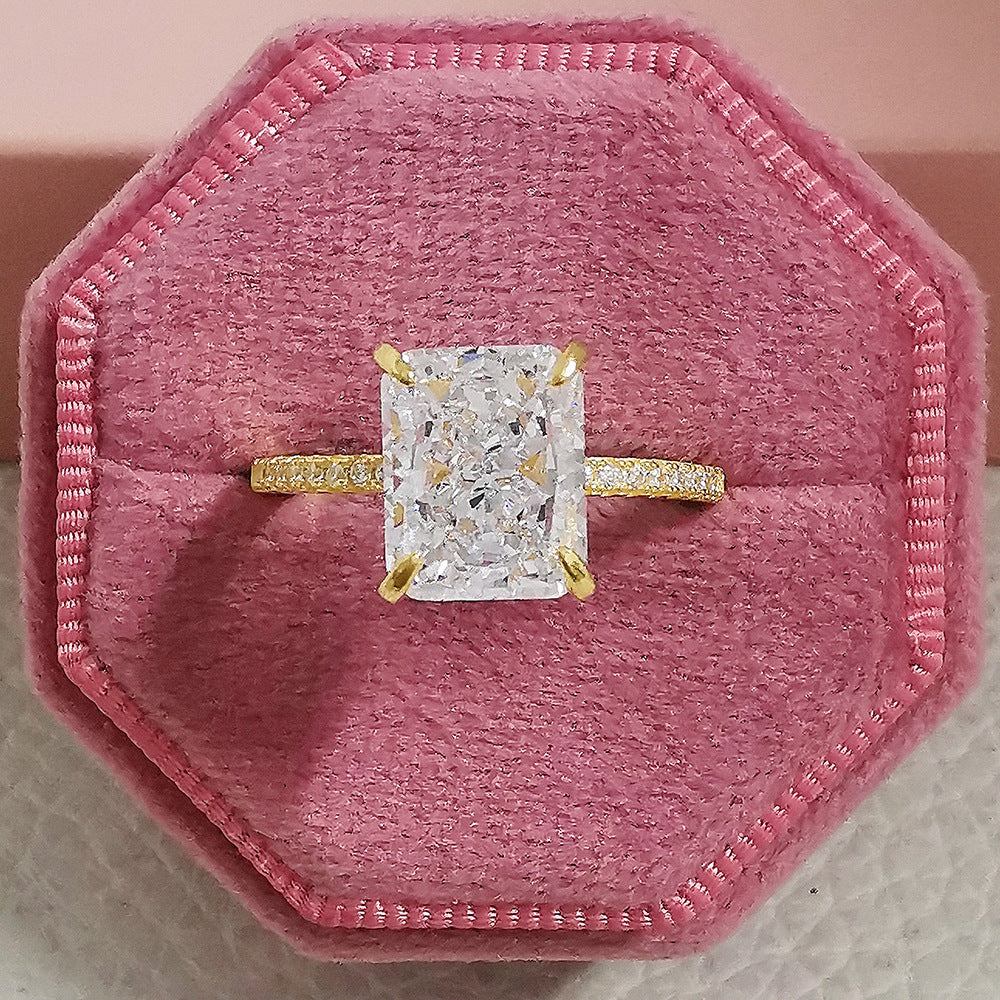 Ice flower cutting ring