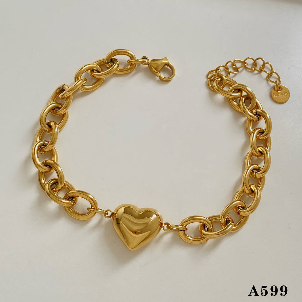Natural Freshwater Pearl Love Zircon Bracelet suit