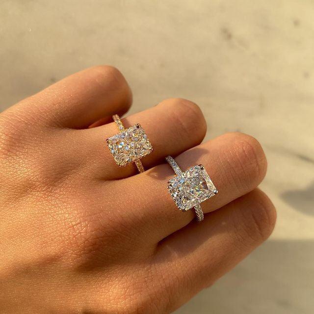 Ice flower cutting ring